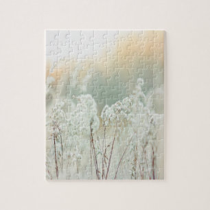 White Garden Flowers Natuur Plant Legpuzzel