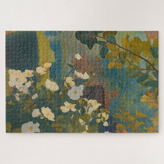 White Garden Legpuzzel (Horizontaal)