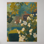 White Garden Poster (Voorkant)