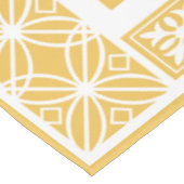 White Garden Trellis Pattern Tafelkleed (Gekanteld)