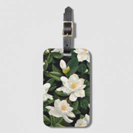 White Gardenia Bagagelabel