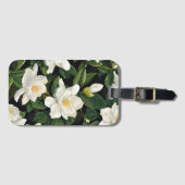 White Gardenia Bagagelabel (Voorkant (horizontaal))