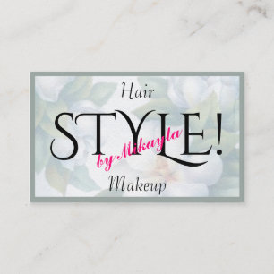 White Gardenia Beauty Events Interior Design Visitekaartje