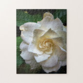 White Gardenia Flower Legpuzzel (Verticaal)
