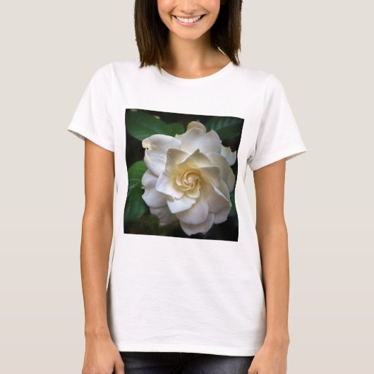 White Gardenia T-shirt (Voorkant)