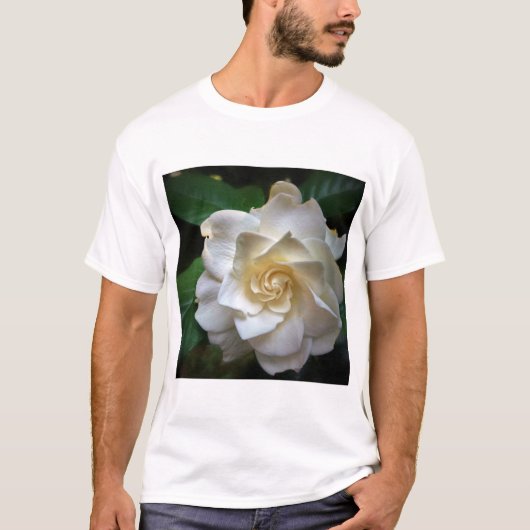White Gardenia T-shirt (Voorkant)