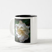 White Gardenia Tweekleurige Koffiemok (Voorkant links)