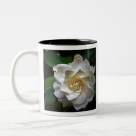 White Gardenia Tweekleurige Koffiemok