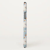 White Geese Pattern Case-Mate iPhone Case (Achterkant / rechts)