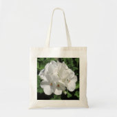 White Geranium Flower foto Tote Bag (Voorkant)