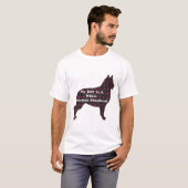 WHITE GERMAN SHEPHERD BFF Gifts T-shirt (Voorkant volledig)