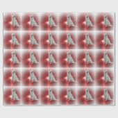 White German Shepherd Cadeaupapier (Vlak)