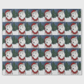 White German Shepherd Cadeaupapier (Vlak)