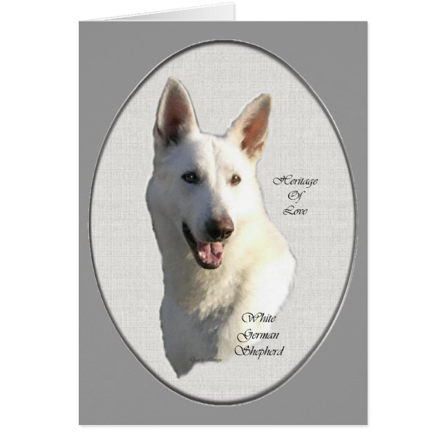 White German Shepherd Gifts (Voorkant)