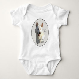 White German Shepherd Gifts Romper