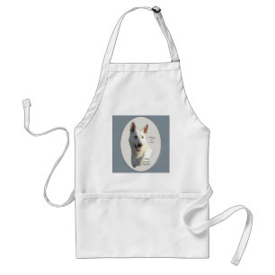 White German Shepherd Gifts Standaard Schort