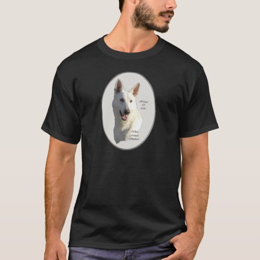 White German Shepherd Gifts T-shirt (Voorkant)