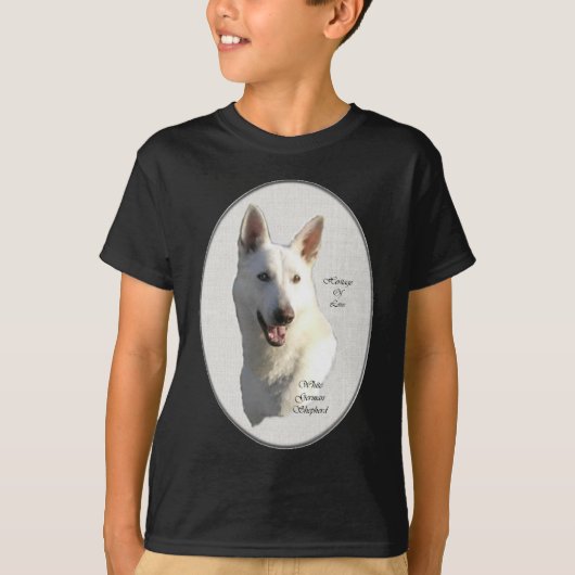 White German Shepherd Gifts T-shirt (Voorkant)