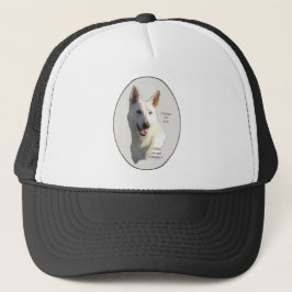 White German Shepherd Gifts Trucker Pet