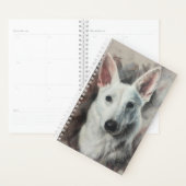 White German Shepherd GSD-happy dog Planner (Display)