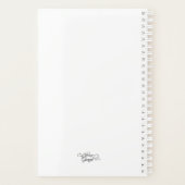 White German Shepherd GSD-happy dog Planner (Achterkant)