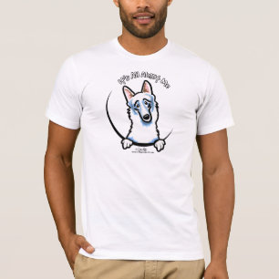 White German Shepherd IAAM T-shirt
