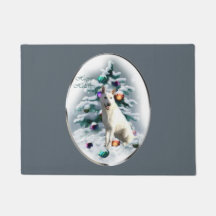 White German Shepherd Kerstmis