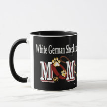 White German Shepherd Mam Gifts