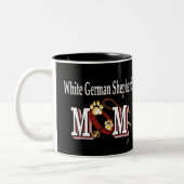 White German Shepherd Mam Mok (Links)