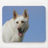 White German Shepherd Muismat (Voorkant)