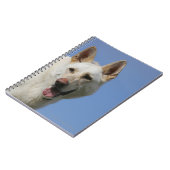 White German Shepherd Notitieboek (Linkerzijde)