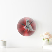 White German Shepherd Ronde Klok (Huis)