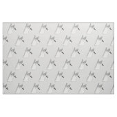White Ghost Boo Stof (Fat Quarter)