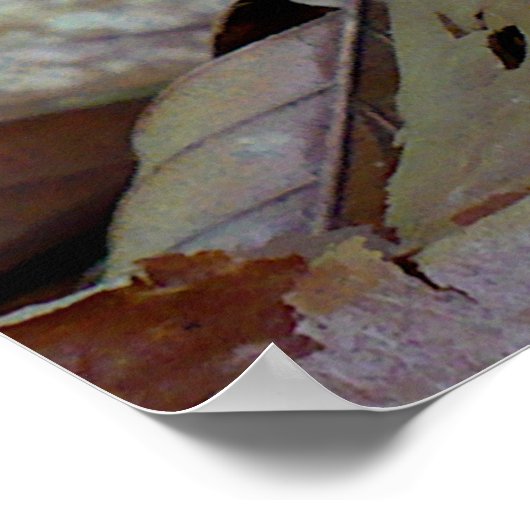 White Ghost Plant Poster (Hoek)