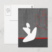 White Girl Briefkaart (Voorkant / Achterkant)