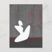 White Girl Briefkaart (Voorkant)