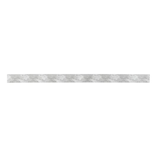 White Glitter Lace | Weddenschap Ribbon Satijnen Lint (Voorkant)