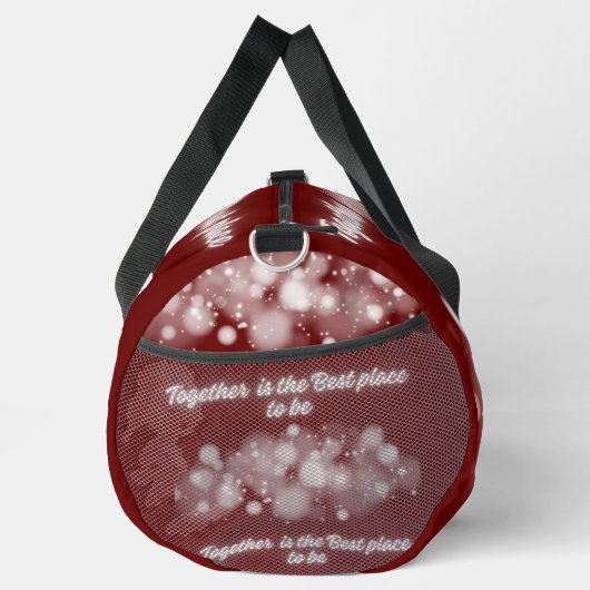 White Glow 'Samen is de beste plek om te zijn' | Plunjezak (Rechts)