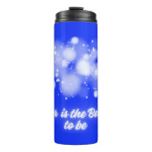 White Glow 'Samen is de beste plek om te zijn' | Thermosbeker (Voorkant)