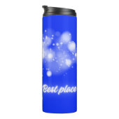 White Glow 'Samen is de beste plek om te zijn' | Thermosbeker (Geroteerd rechts)