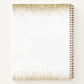 White Gold 4 Photo Afstuderen Guest Notitieboek (Achterkant)