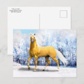 "White & Gold"  Briefkaart (Voorkant / Achterkant)