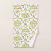 White Gold Damask-handdoekset Bad Handdoek (Handdoek)