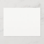 White Gold Faux Glitter-adviezen Advieskaart (Achterkant)