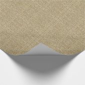 White Gold Faux Glitter Wrapping Paper Cadeaupapier (Hoek)