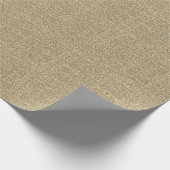 White Gold Faux Glitter Wrapping Paper Cadeaupapier (Hoek)
