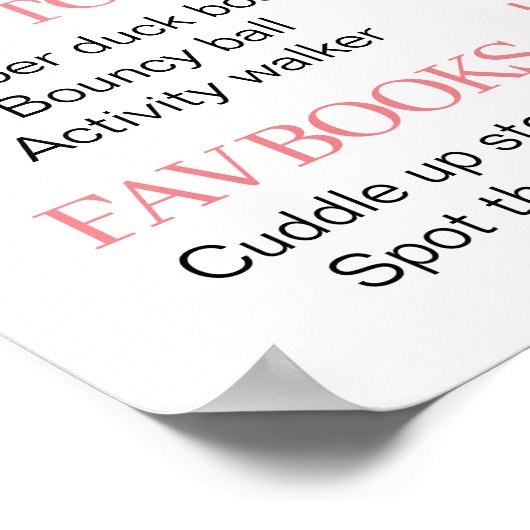 White Gold Floral Pumpkin 1st Birthday Milestone Poster (Hoek)