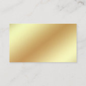 White Gold Foil QR Code RSVP Weduwwebsite Informatiekaartje (Achterkant)