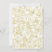 White Gold Glam Glitzy Disco Ball Birthday Kaart (Achterkant)