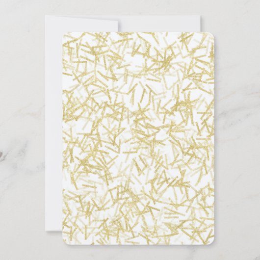 White Gold Glam Glitzy Disco Ball Birthday Kaart (Achterkant)